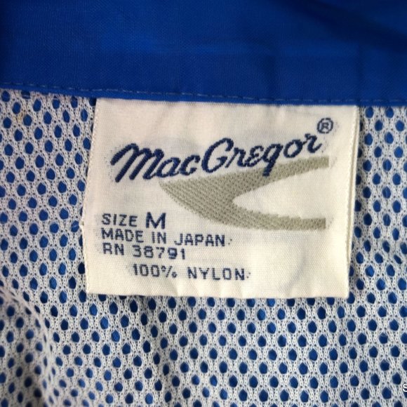 VTG 80s Medium MacGregor Wind Breaker Tracksuit - Picture 9 of 9